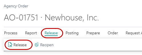 Release Button