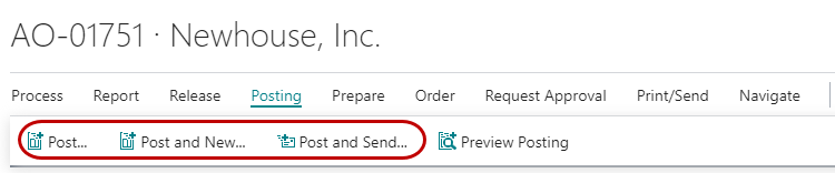 Post or Print and Send