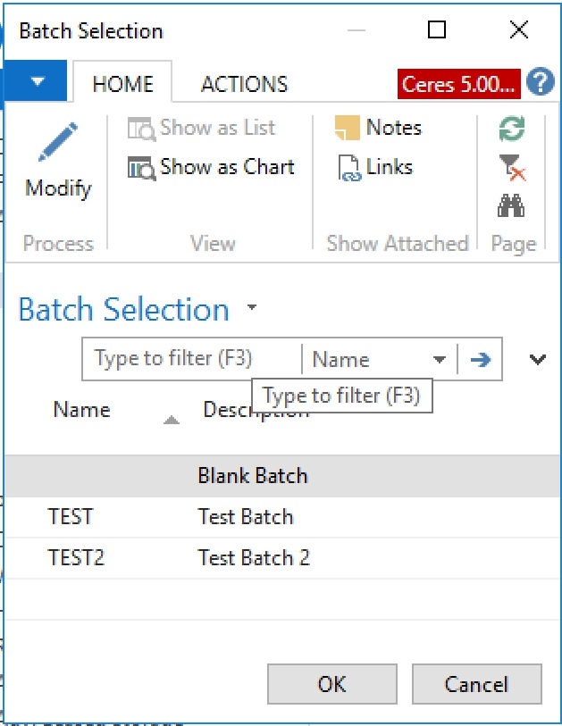 Batch Selection