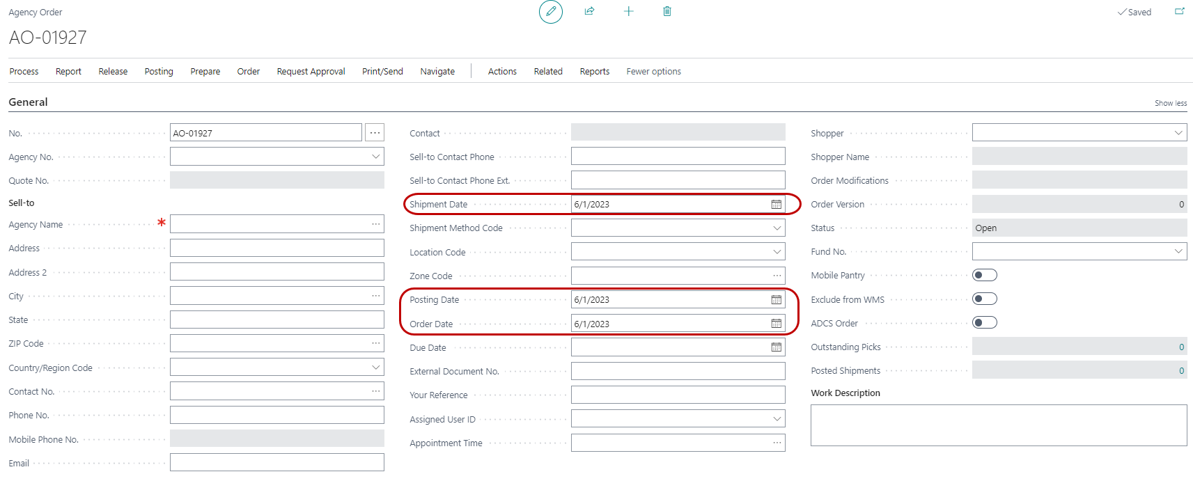 Assigning Document No